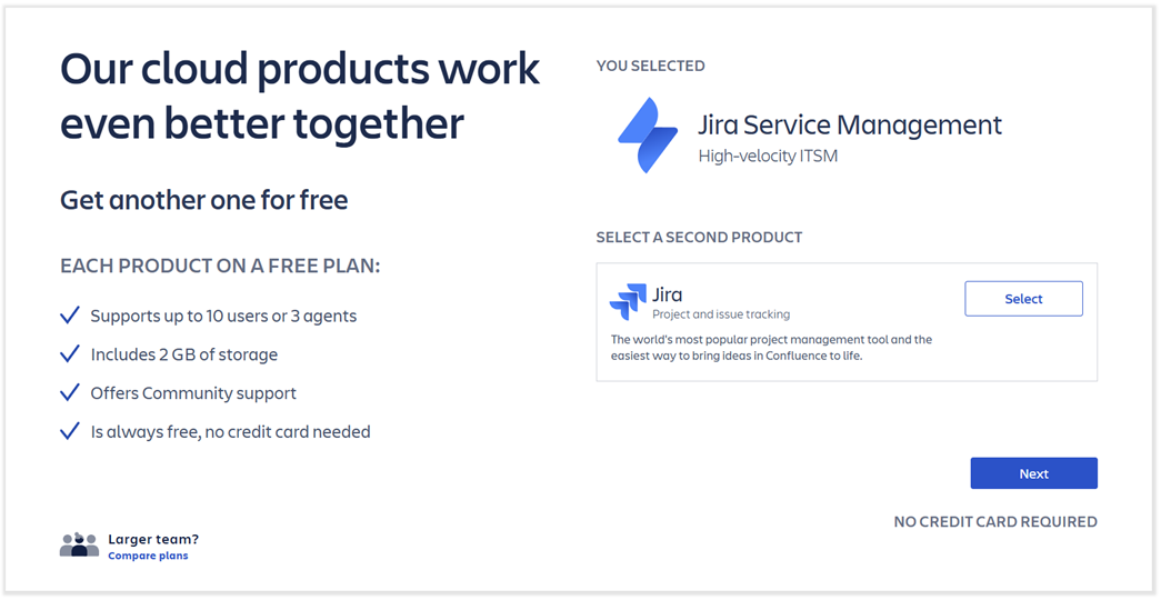 Activating Jira Service Management