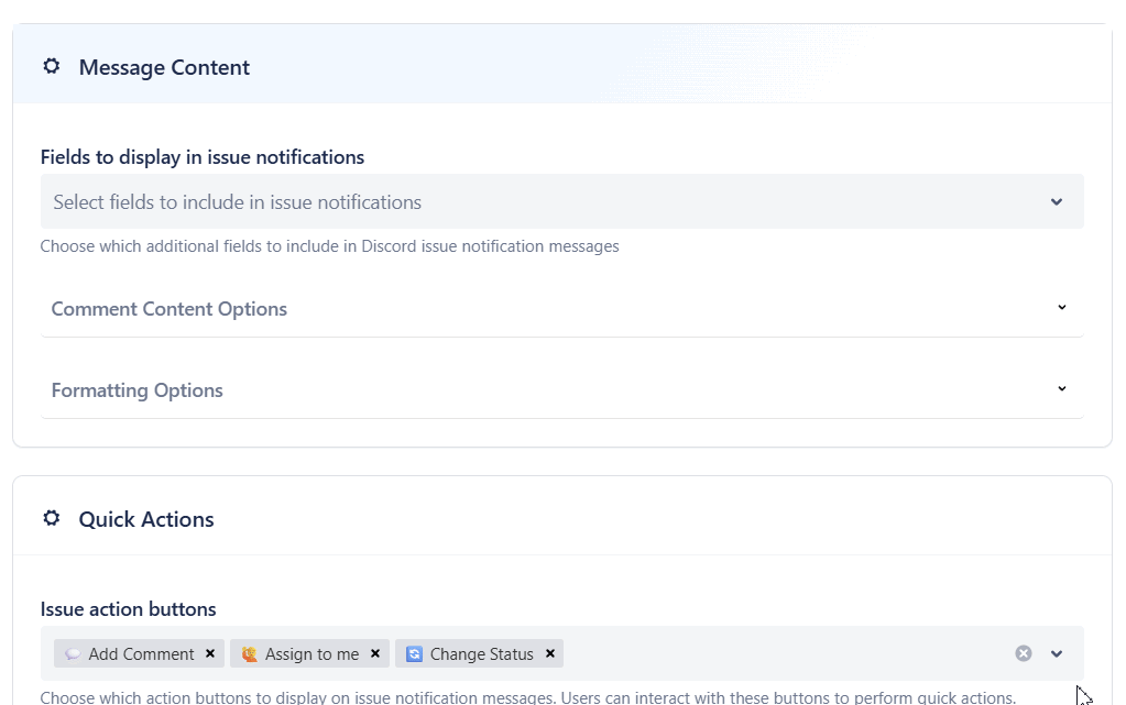 Custom field support in notifications